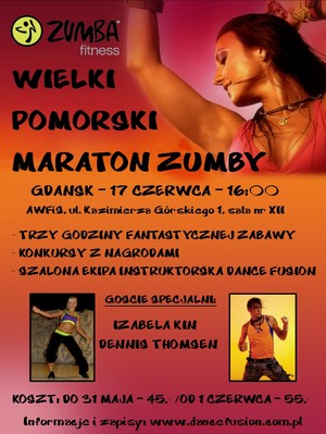 Maraton Zumby - Dance Fusion 2012